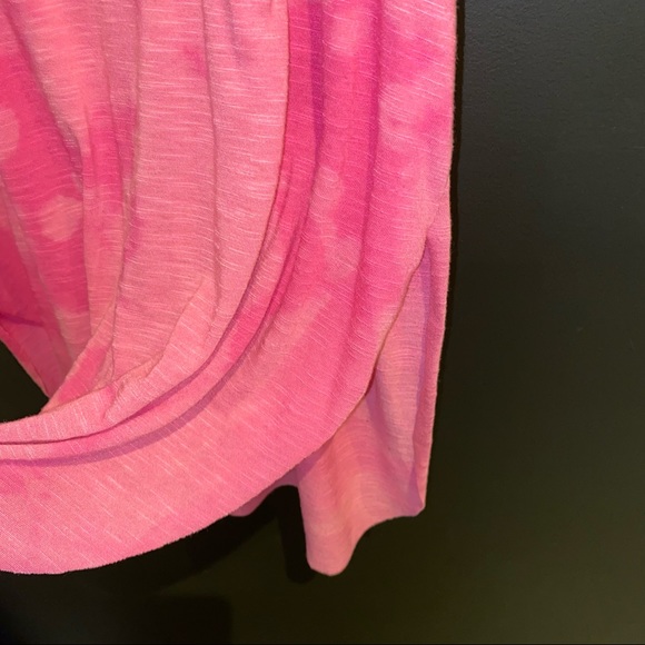 TIE DYE TULIP SLEEVELESS SHIRT - Picture 3 of 3